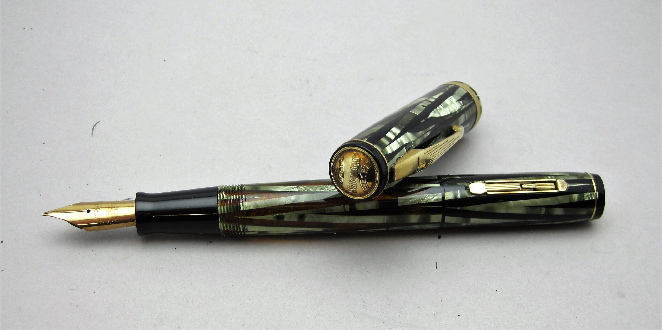 Waterman ink-vue 万年筆 ヴィンテージ 30年代 IDEAL Waterman Ink Vue - Vintage Fountain Pen Doctor